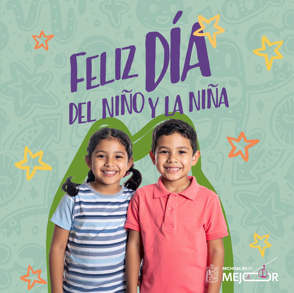 Porque cada niña y niño merece un futuro con justicia, igualdad y esperanza, en Michoacán seguimos construyendo la transformación que les haga soñar en grande. #MichoacánEsMejor