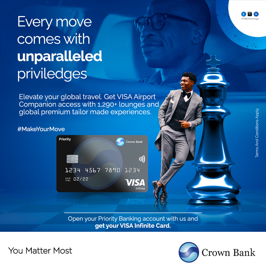 Adventure knows no limits, and neither should your travel experience. With the Crown Bank Visa Infinite Card, make your move and unlock a world of premium benefits.
#MakeYourMove #YouMatterMost