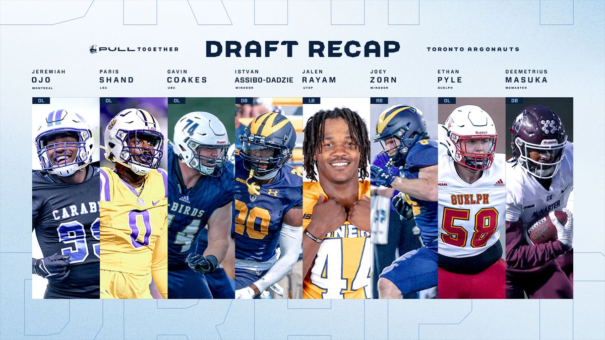 Introducing your newest Boatmen from the 2025 #CFLDraft ⚓️