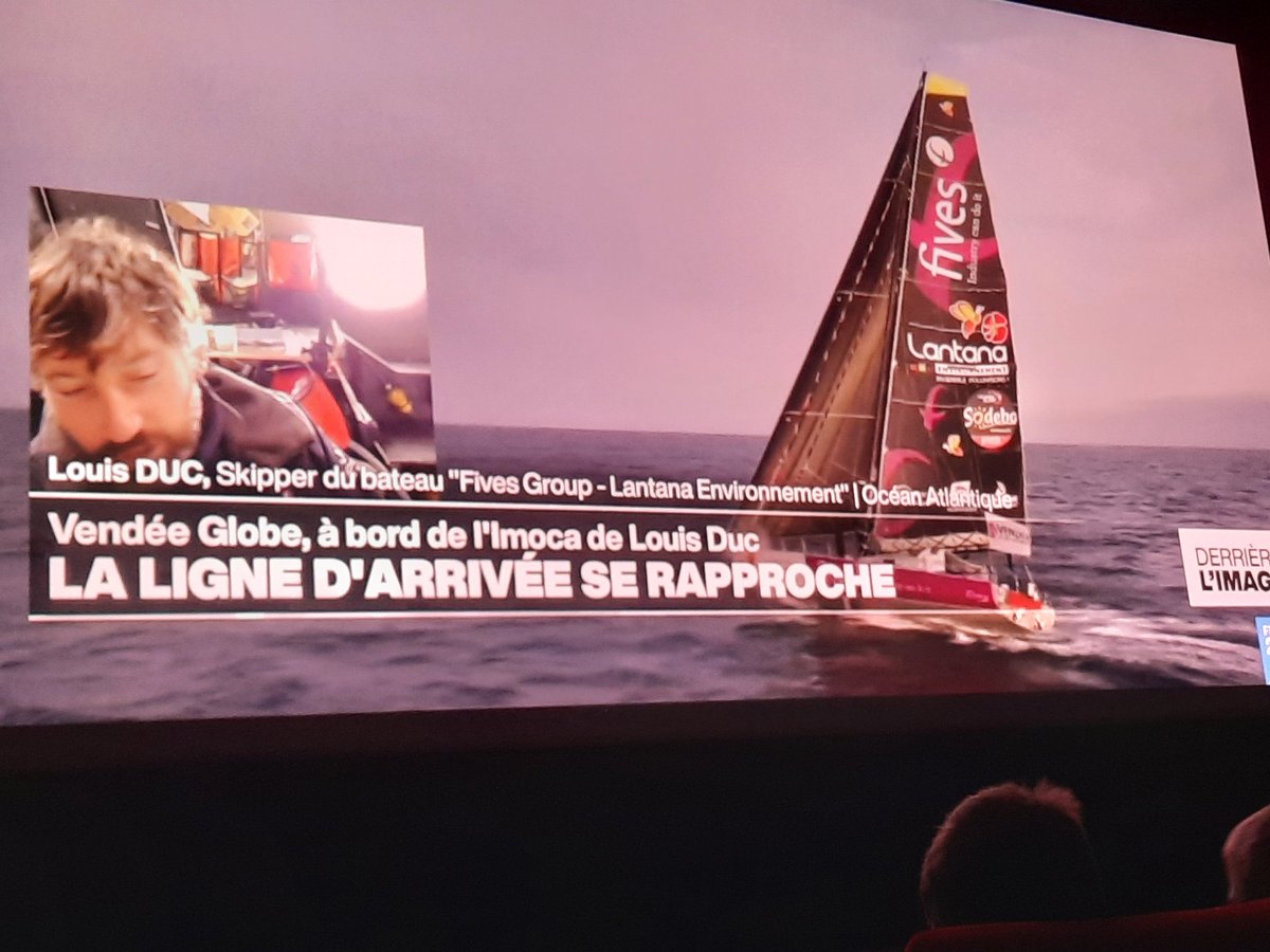 Moment exceptionnel de partage et d'émotion entre <a href="/LouisDuc1/">Skipper Louis Duc - IMOCA n°172 Vendée Globe 2024</a> et les élèves d'écoles publiques et privées de <a href="/VilleCherbourg/">Ville de Cherbourg-en-Cotentin</a>, de Valognes et de La Hague lors de la diffusion du film qui retrace son aventure du <a href="/VendeeGlobe/">Vendée Globe</a>.