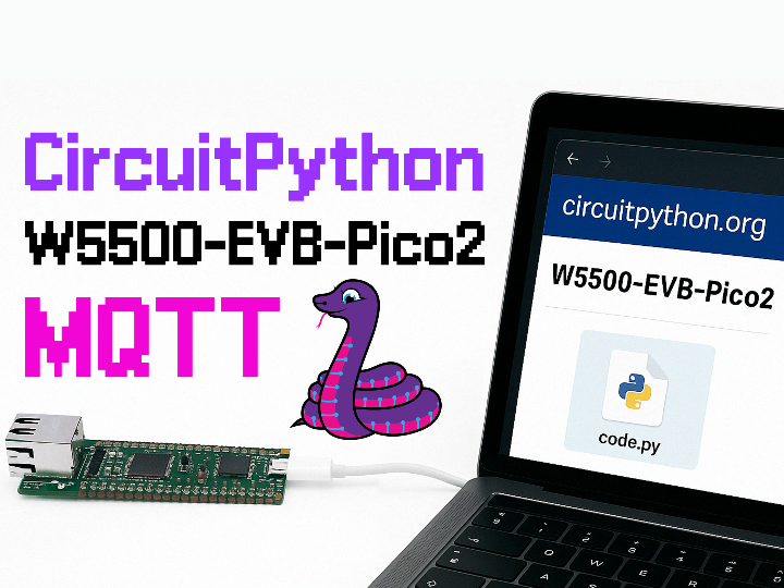 WiznetTeam's tweet photo. 🌐 Ethernet meets Raspberry Pi Pico 2! Explore Grace's MQTT LED control example using W5500-EVB-Pico2. Simple, powerful IoT! 👉 https://t.co/hS42jTfjzF
#WIZnet #ToE #CircuitPython #IoT #TOE https://t.co/RdHgvKzaUC