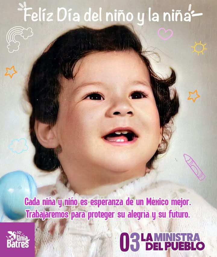 ¡Muchas felicidades niñas, niños!
#FelizDíaDelNiñoYLaNiña