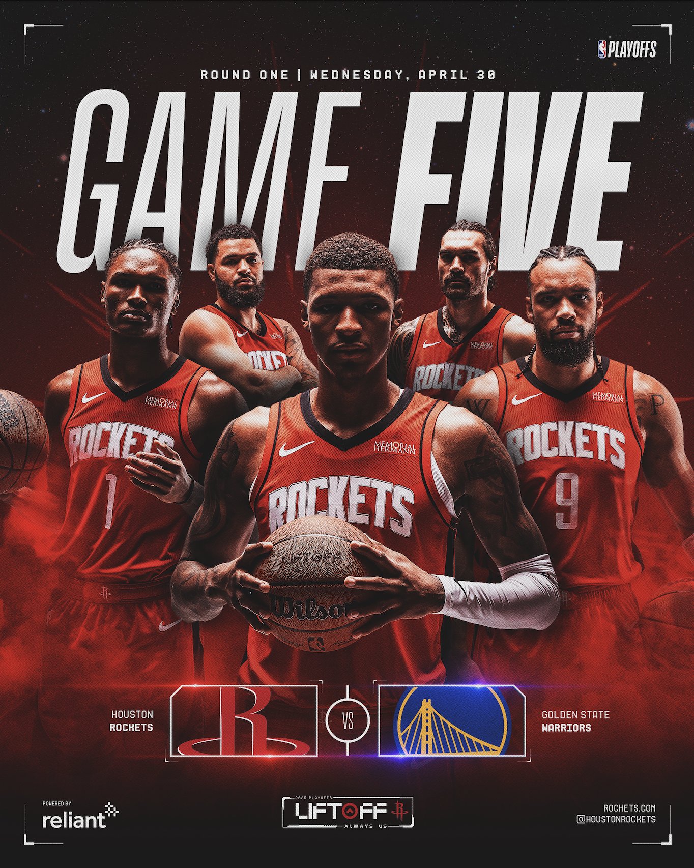 Houston Rockets Line Up