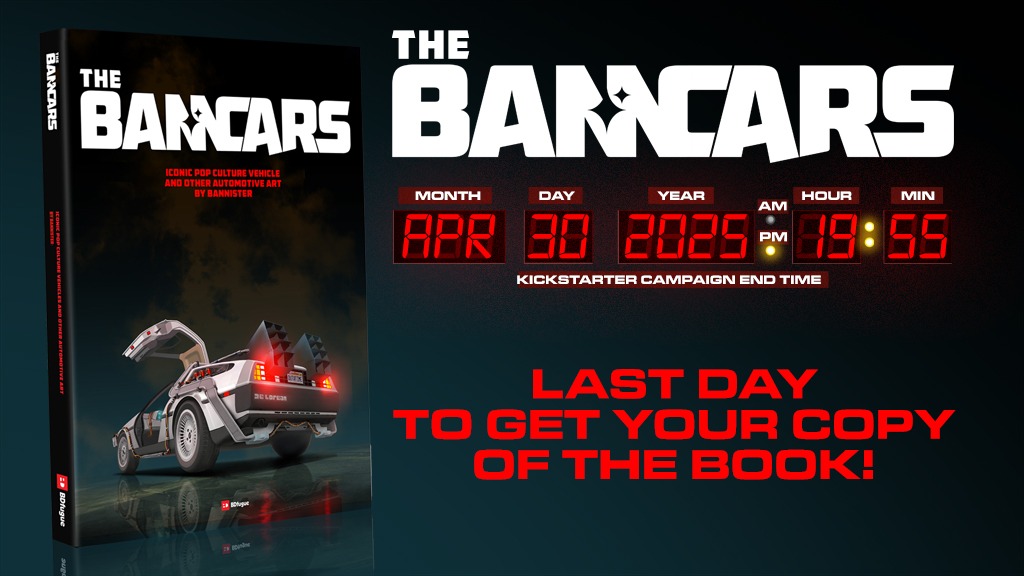 Il reste 3 heures ⏲️
La campagne se termine à 19:55 précisément...

🤫1955, c'est l'année à laquelle Marty McFly arrive.

Pour les tous derniers contributeurs, le crowdfunding est par là 👉kickstarter.com/projects/bdfug…