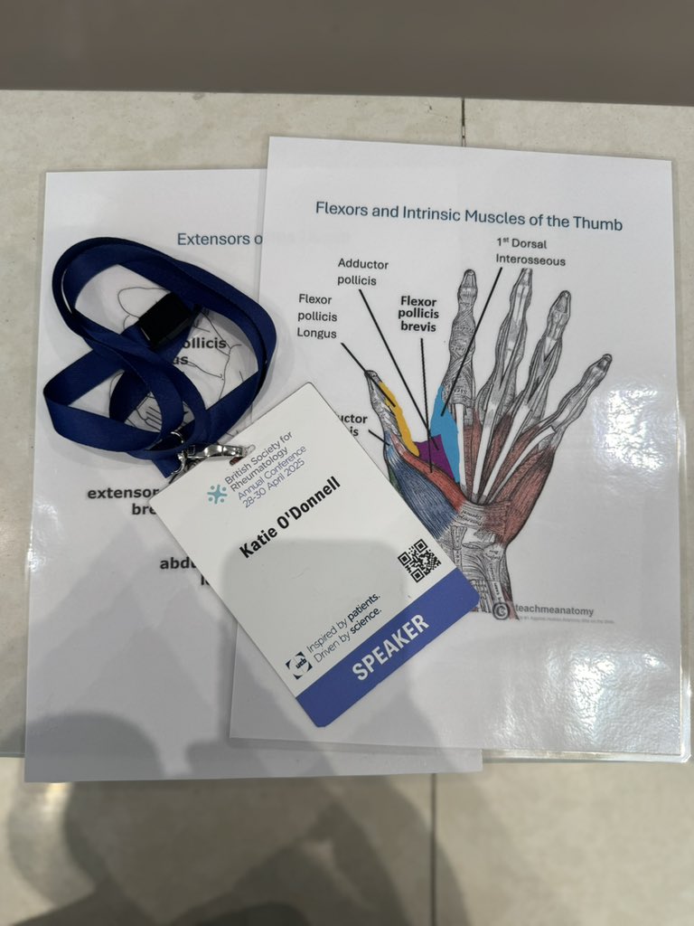 Had a fantastic time speaking at the British Society for Rheumatolgy conference #BSR25 alongside some excellent therapists. Chatting through one of my biggest passions, functional anatomy in relation to task performance.