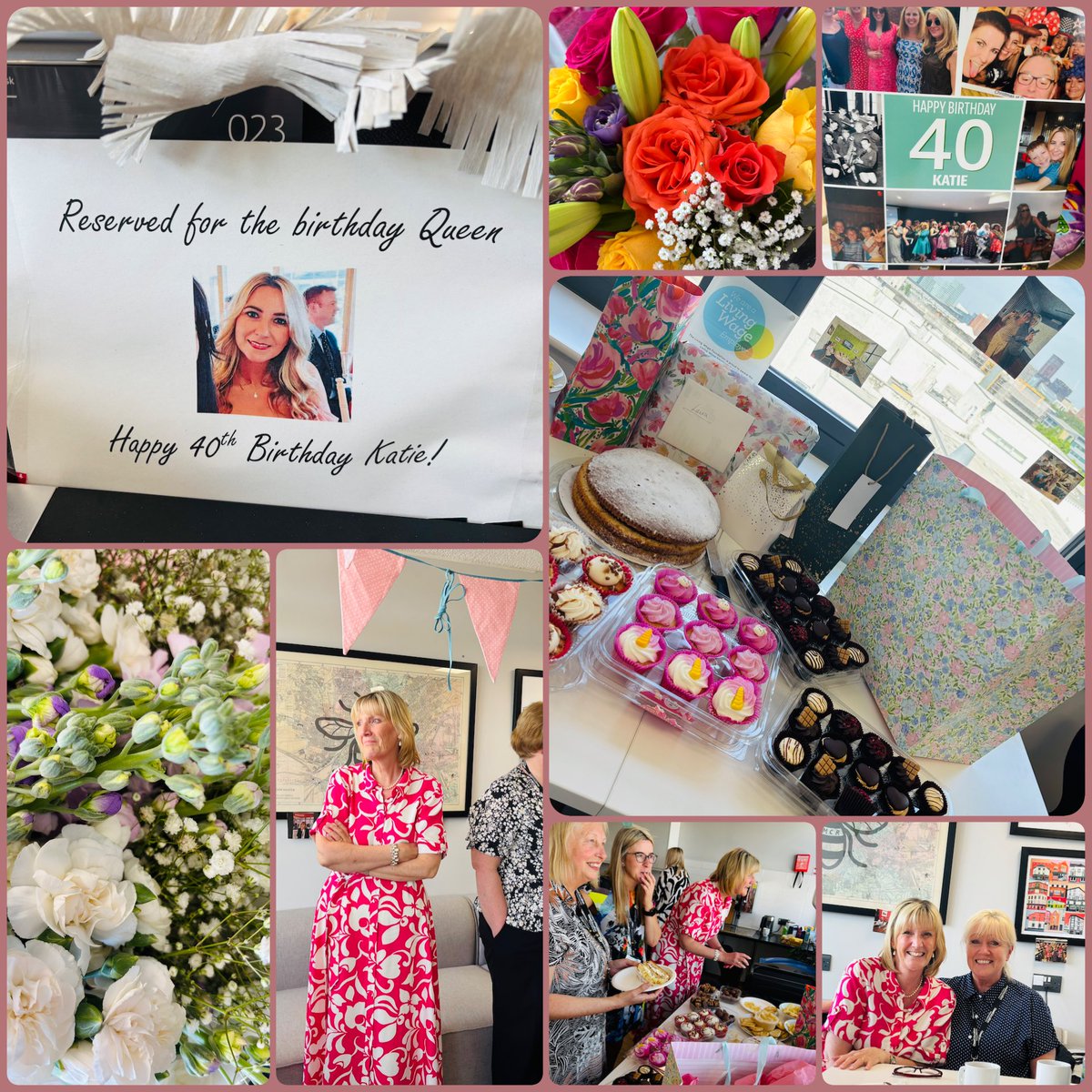 RachelFosterOE's tweet photo. Lots going on in the @OneEducationHR team today 
A special someone had a special birthday @KatiedillonO 
We said ‘au revoir but not goodbye’ to @Laura_OneEd who’ll be back in September after retirement as an associate! Fabulous to see @EvetteHudson5 in the office again too 😍 https://t.co/xvorDQVqxC