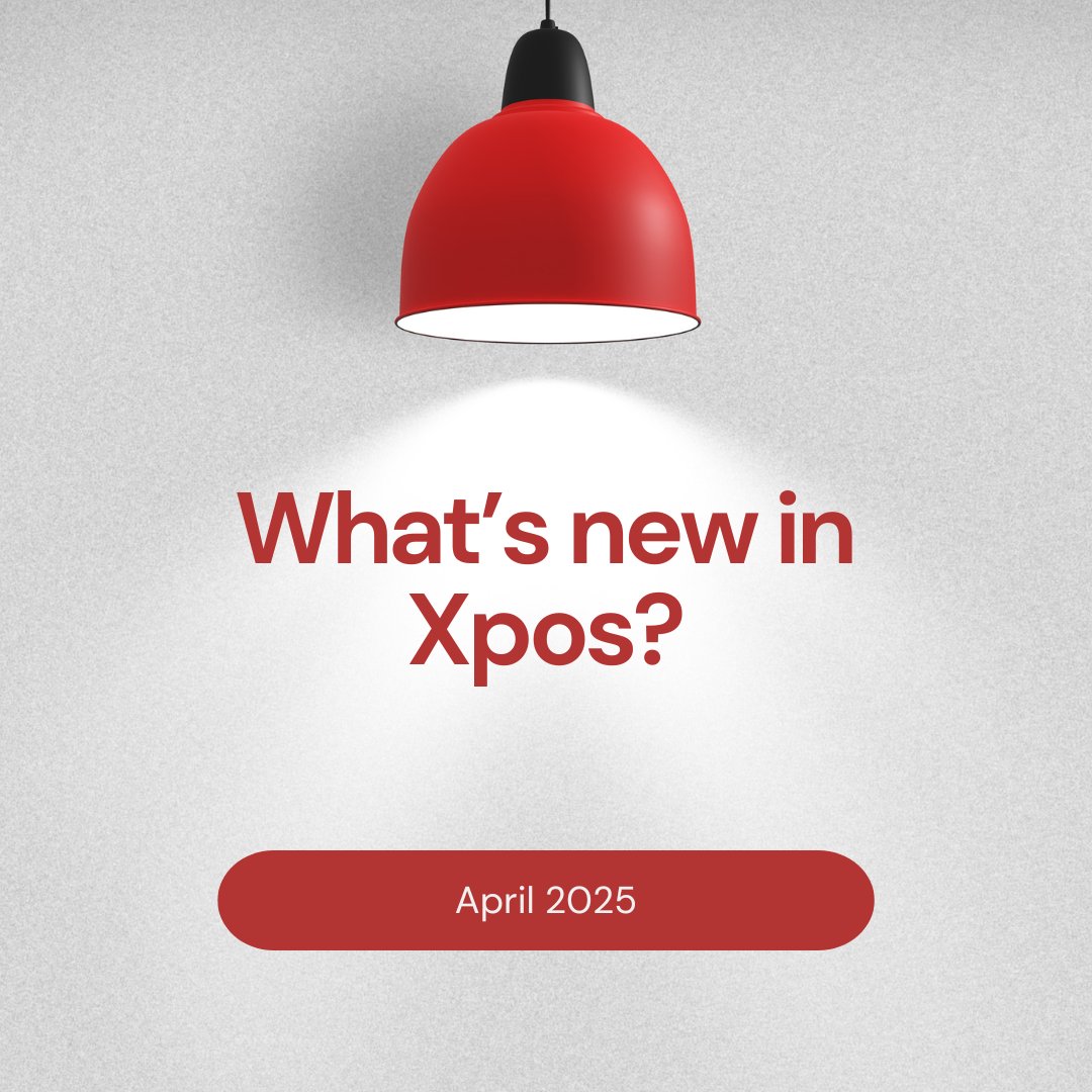 Lots of exciting new features and updates in Xpos this month.  See your home screen for more info 🖥 #softwareupdate #xpos #epos #sportsshops
