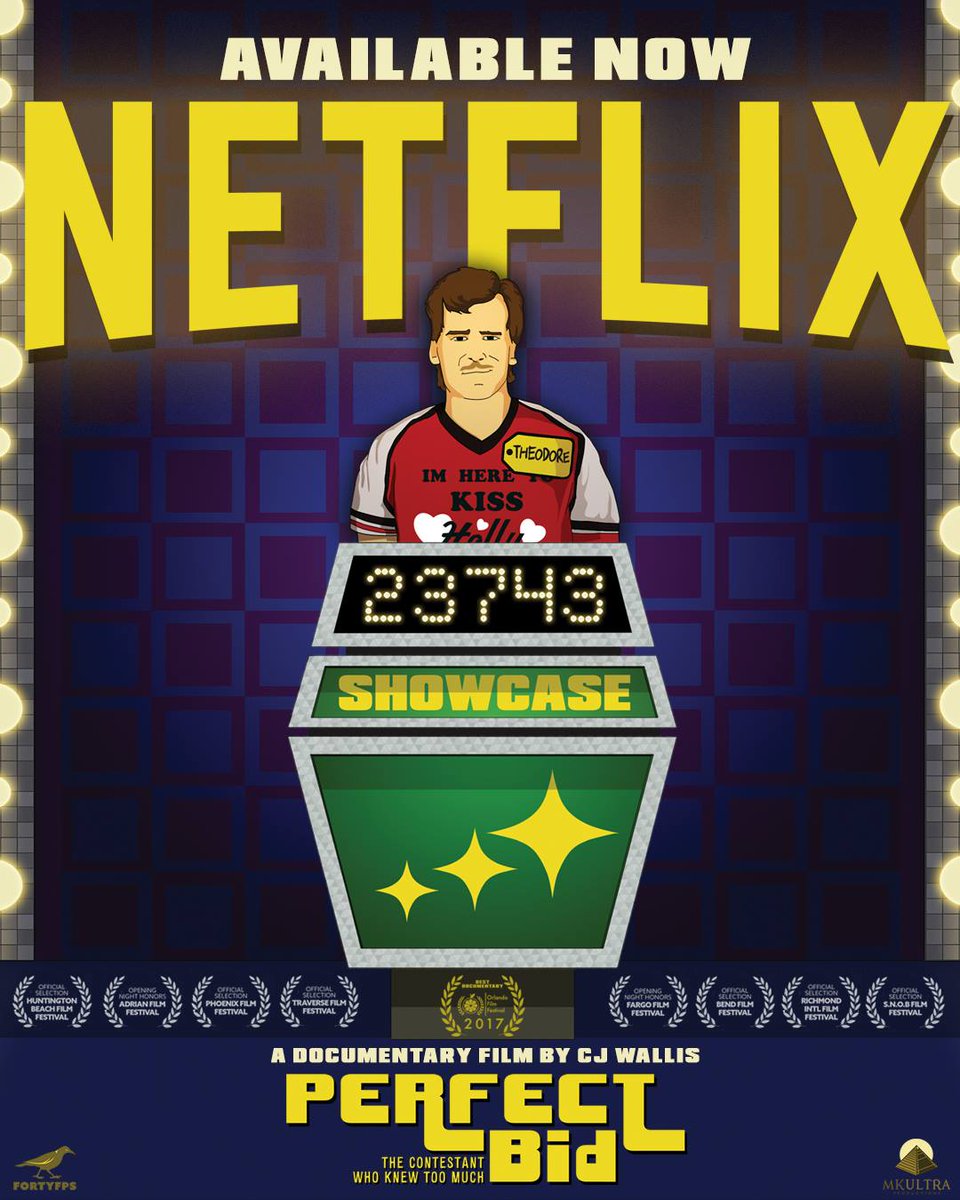 6 years ago, today... our first documentary #PerfectBid The Contestant Who Knew Too Much debuted on <a href="/netflix/">Netflix</a>! 

We've been sitting on some new, massive developments with this project for almost 2 years and hopefully can share it very, very soon....

#birdseyeview