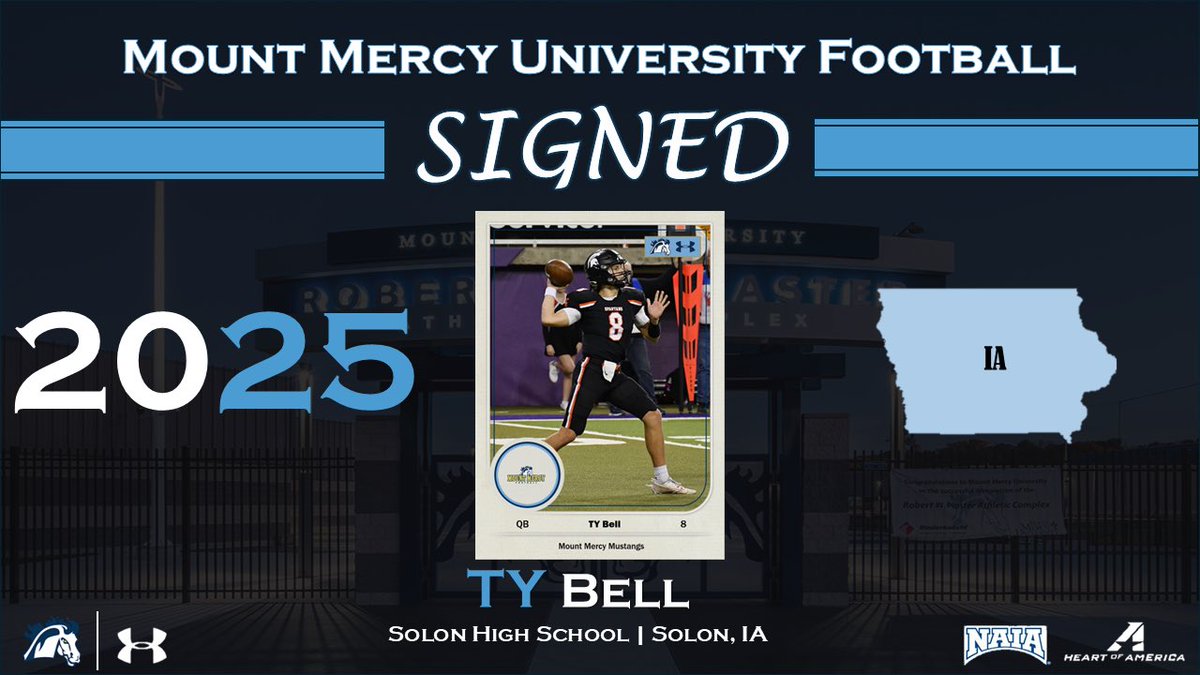 #StangGang Welcomes, TY Bell! 🐎

🏠 | Solon, IA
🎓 | Solon High School 
🏈 | QB
📏 | 6'0
⚖️ | 190
📱 | <a href="/Tydbell02/">Ty</a> 

#BurnTheBoats