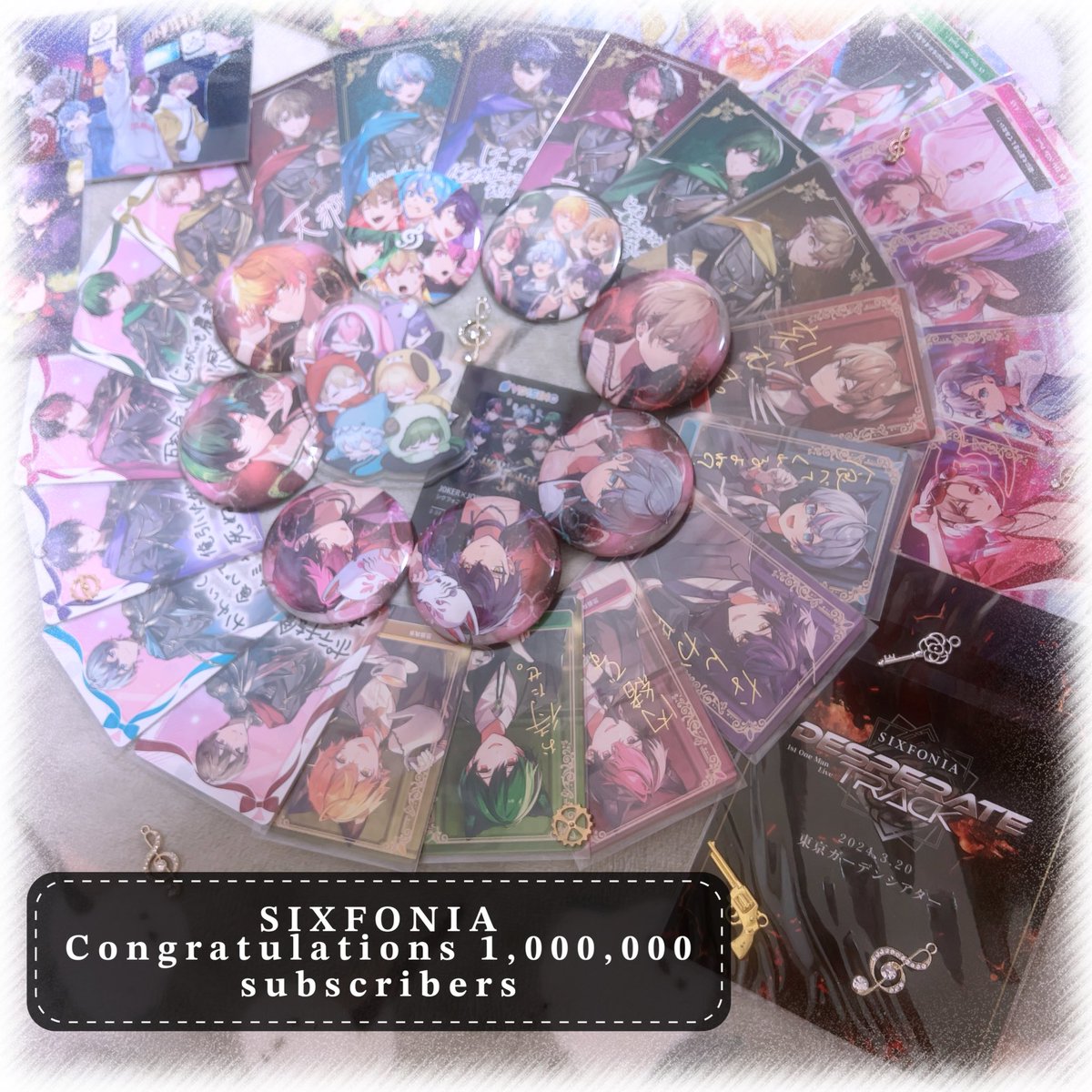 𝑺𝑰𝑿𝑭𝑶𝑵𝑰𝑨 𝑪𝒐𝒏𝒈𝒓𝒂𝒕𝒖𝒍𝒂𝒕𝒊𝒐𝒏𝒔 
　　　　　　　　𝟏𝟎𝟎,𝟎𝟎𝟎 𝒔𝒖𝒃𝒔𝒄𝒓𝒊𝒃𝒆𝒓𝒔
🎼↬❥2025.4/30
______この瞬間は一度きり。
 #シクスフォト  #シクフォニ 
 #シクフォニ100万人