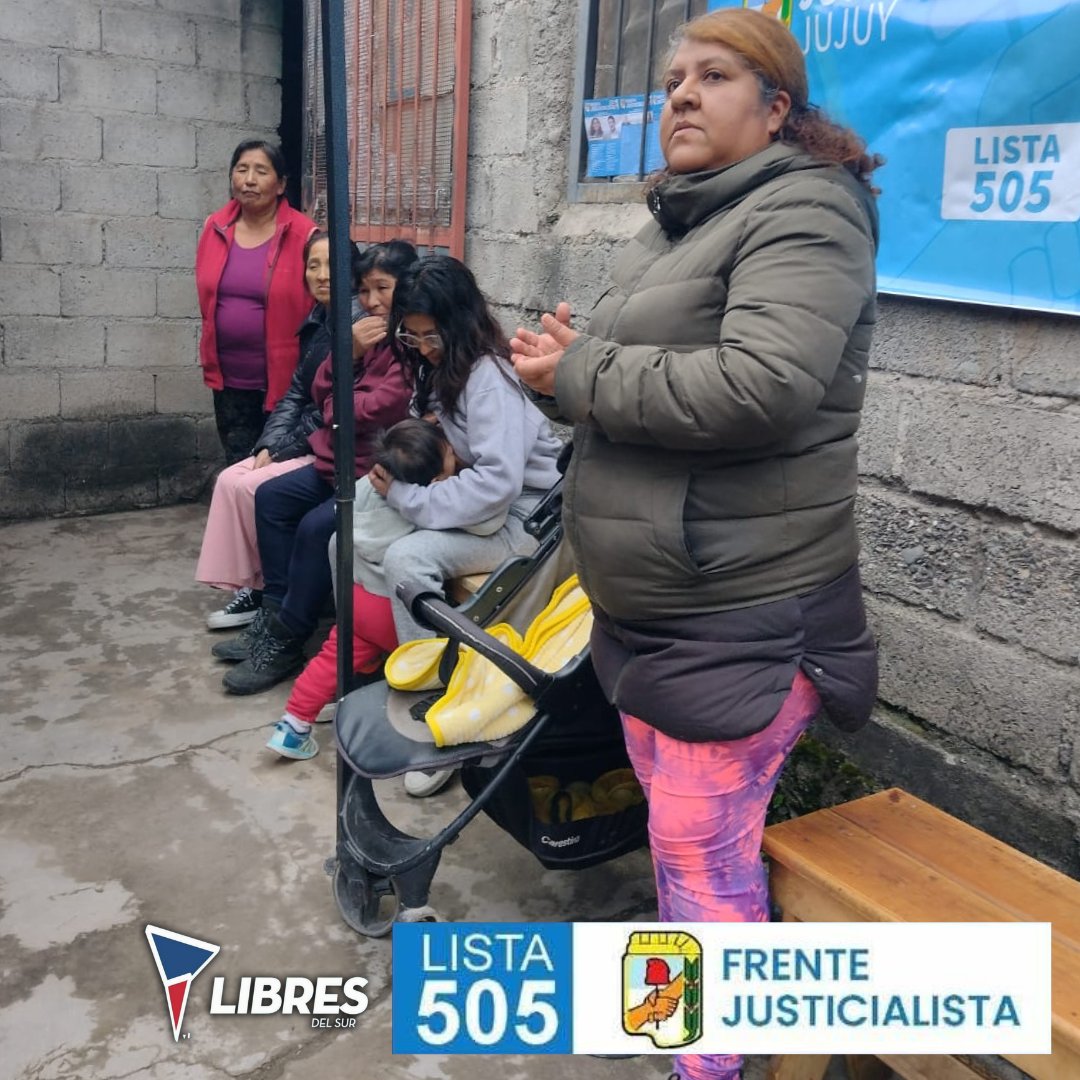 LibresDelSurJuy's tweet photo. ¡Visita al Merendero Los Angelitos en Villa José de Reyes! 

#lista505
#frenteJusticialista
#libresdelSur.
#MerenderoLosAngelito https://t.co/48x9Zj5YN4