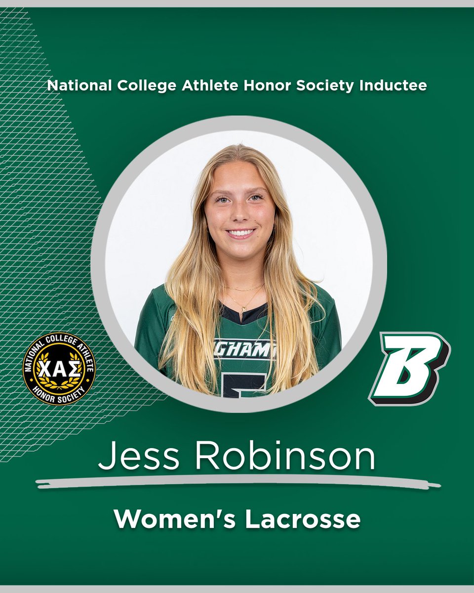 Student Athletes 🧠

Gretel Cassell, Jess Robinson and Emily Stam were inducted into the Chi Alpha Sigma College Athlete Honor Society last night!

#ONEBinghamton