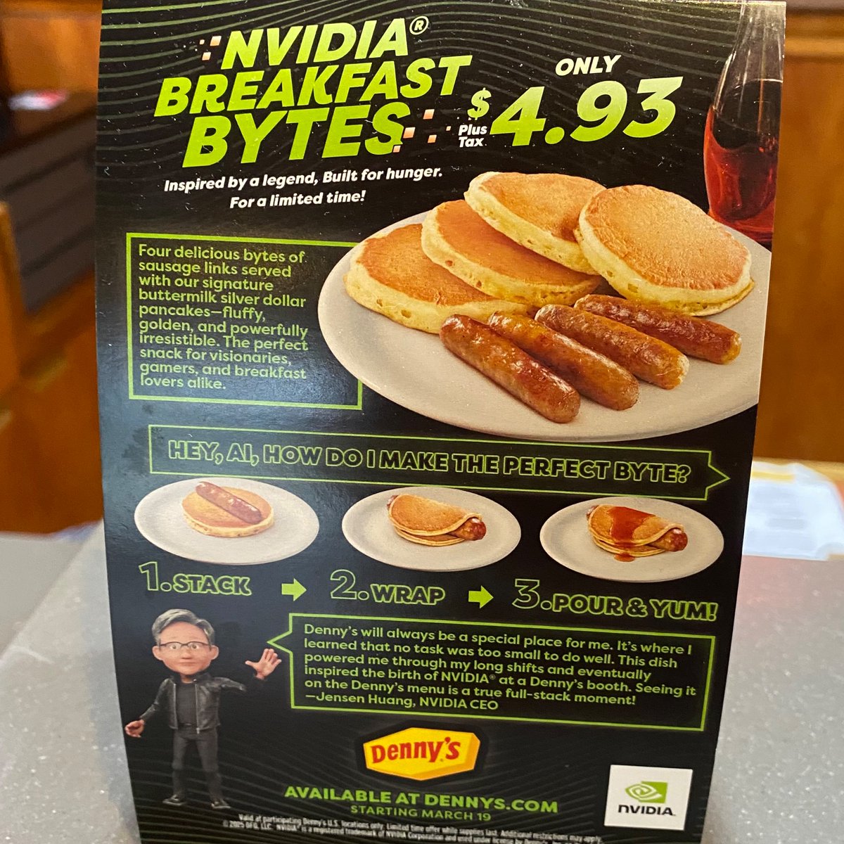 NathanWForrest's tweet photo. PUTs printed &amp; breakfast was sponsored by Jensen today. https://t.co/mLmkzltI5I