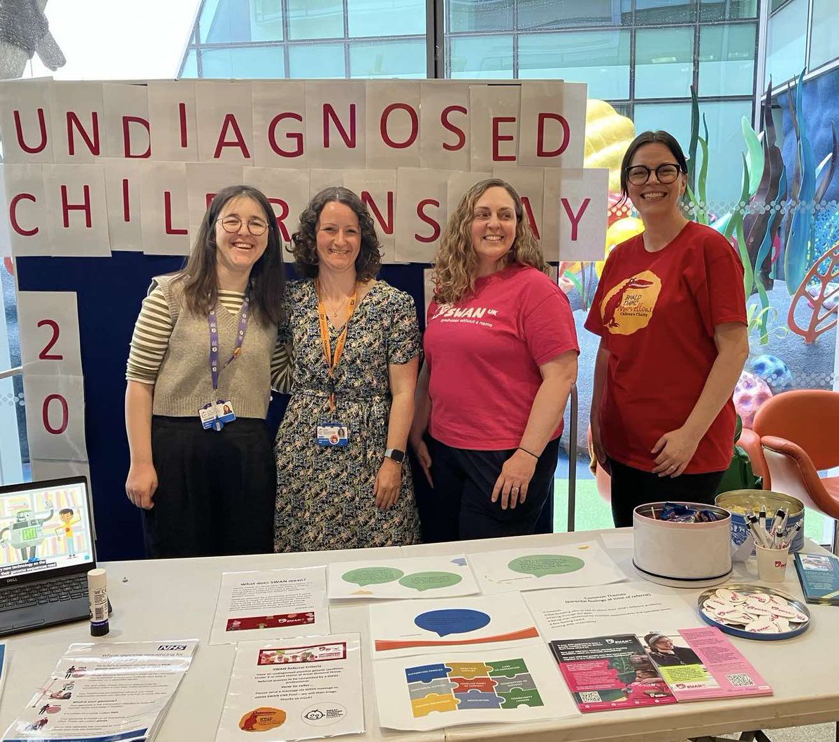 SWAN UK (syndromes without a name) (@swan_uk) on Twitter photo It was a brilliant day <a href="/GreatOrmondSt/">Great Ormond Street Hospital for Children</a> celebrating Undiagnosed Children's Day on Friday! Thank you so much for helping to spread the word! <a href="/GOSHCharity/">Great Ormond Street Hospital Charity</a> <a href="/RoaldDahlFund/">Roald Dahl Charity</a> <a href="/annajewitt1/">Anna Jewitt</a> #UndiagnosedChildrensDay #UCD2025 It was a brilliant day <a href="/GreatOrmondSt/">Great Ormond Street Hospital for Children</a> celebrating Undiagnosed Children's Day on Friday! Thank you so much for helping to spread the word! <a href="/GOSHCharity/">Great Ormond Street Hospital Charity</a> <a href="/RoaldDahlFund/">Roald Dahl Charity</a> <a href="/annajewitt1/">Anna Jewitt</a> #UndiagnosedChildrensDay #UCD2025