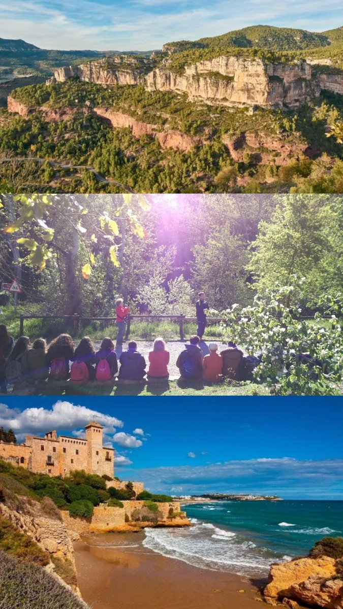 Prades i Tamarit, dues destinacions plenes d'encant natural recomanades per #NationalGeographic per gaudir de l'educació a l'aire lliure🏕️💚✨
edulonia.com/noticies/prade…