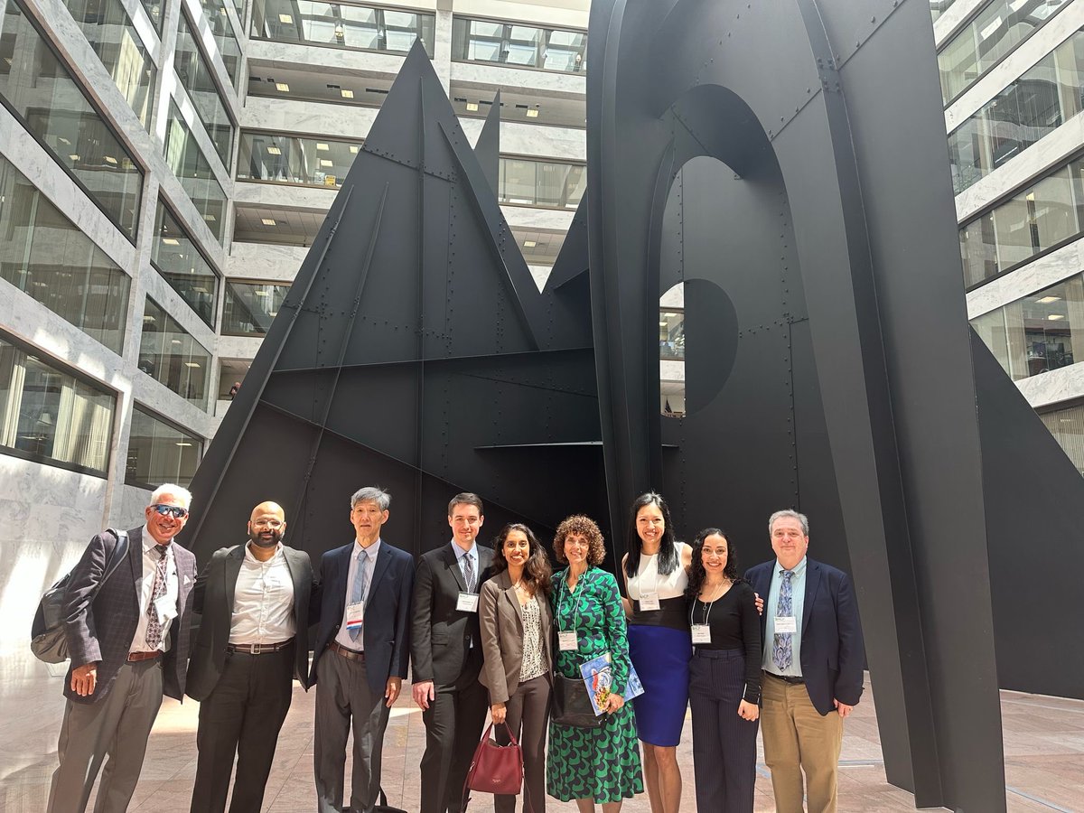 ACP annual leadership day in DC. Our NJ delegation. All 50 states represented over 500 physicians, physicians in training and medical students meeting with respective Senate and House senior healthcare staffers