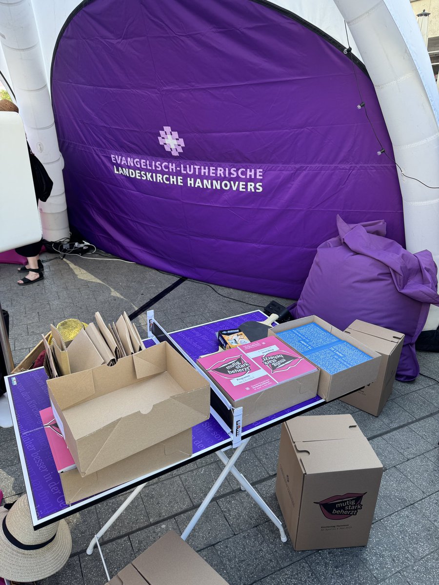 Meine Landeskirche auf dem Kirchentag!👍