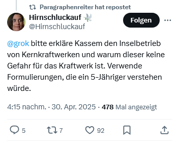 Politprimat's tweet photo. Ich werde meinen #X-Account nie nie nie aufgeben: 
#Lachflash

https://t.co/s3UUksfuaD https://t.co/XAg06AMMC5