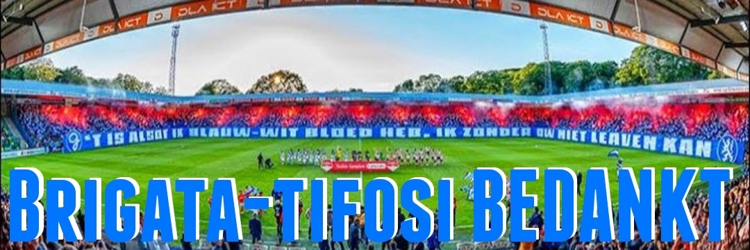 𝗕𝗿𝗶𝗴𝗮𝘁𝗮-𝘁𝗶𝗳𝗼𝘀𝗶 𝗕𝗘𝗗𝗔𝗡𝗞𝗧!

Een begrip in supportersland houdt helaas op te bestaan... Ontzettend jammer, eeuwig zonde, maar ook begrijpelijk. Immers, veelal waren medesupporters positief, maar helaas soms ook best wel negatief. 'Vervelende ultras', 'zwarte