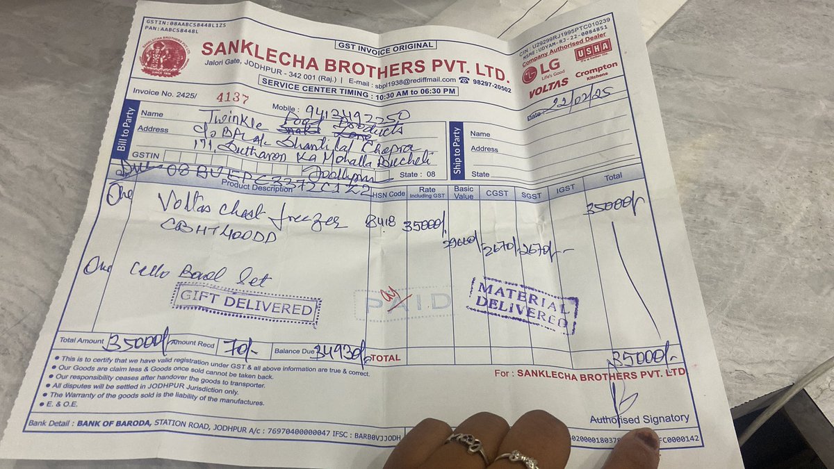 Yeh rha voltas chest freezer CBHT400DD
<a href="/myvoltas/">My Voltas</a> 🤬🤬🤬🤬🤬#compassion #🤬🤬