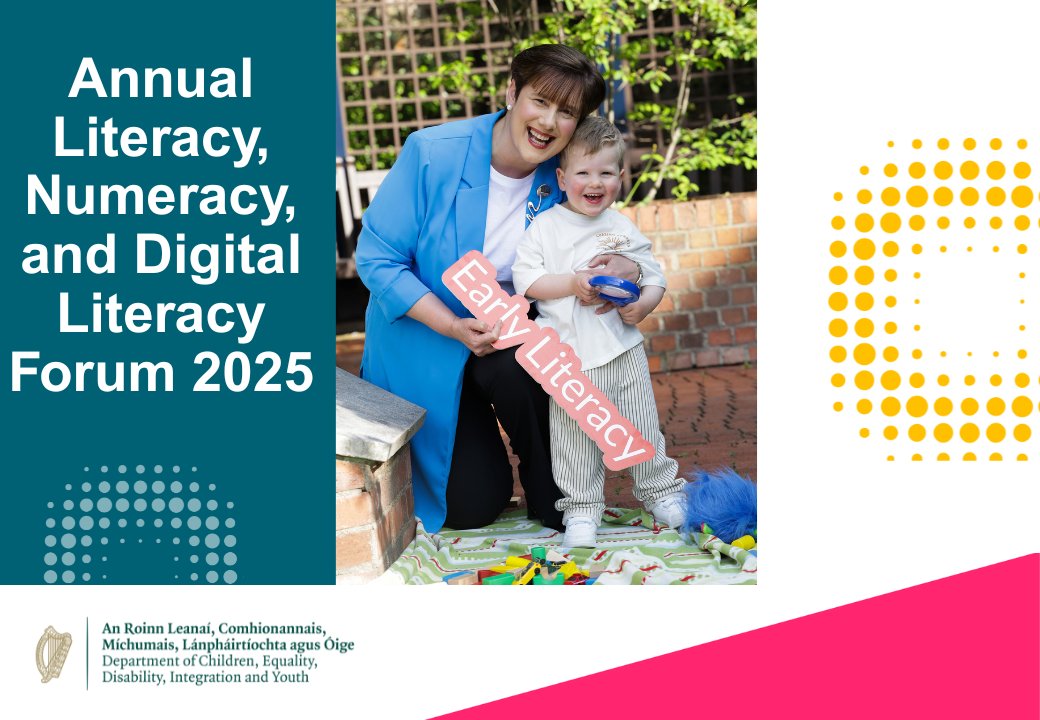 Children, Equality, Disability, Integration, Youth (@dcediy) on Twitter photo 📣Minister <a href="/NormaFoleyTD1/">Norma Foley T.D</a> and Bernie McNally, Secretary General, Department of Education today addressed the annual Literacy, Numeracy and Digital Literacy Forum, which took place in Dublin Castle.
📍Read the full press release here: brnw.ch/21wSjXd 📣Minister <a href="/NormaFoleyTD1/">Norma Foley T.D</a> and Bernie McNally, Secretary General, Department of Education today addressed the annual Literacy, Numeracy and Digital Literacy Forum, which took place in Dublin Castle.
📍Read the full press release here: brnw.ch/21wSjXd