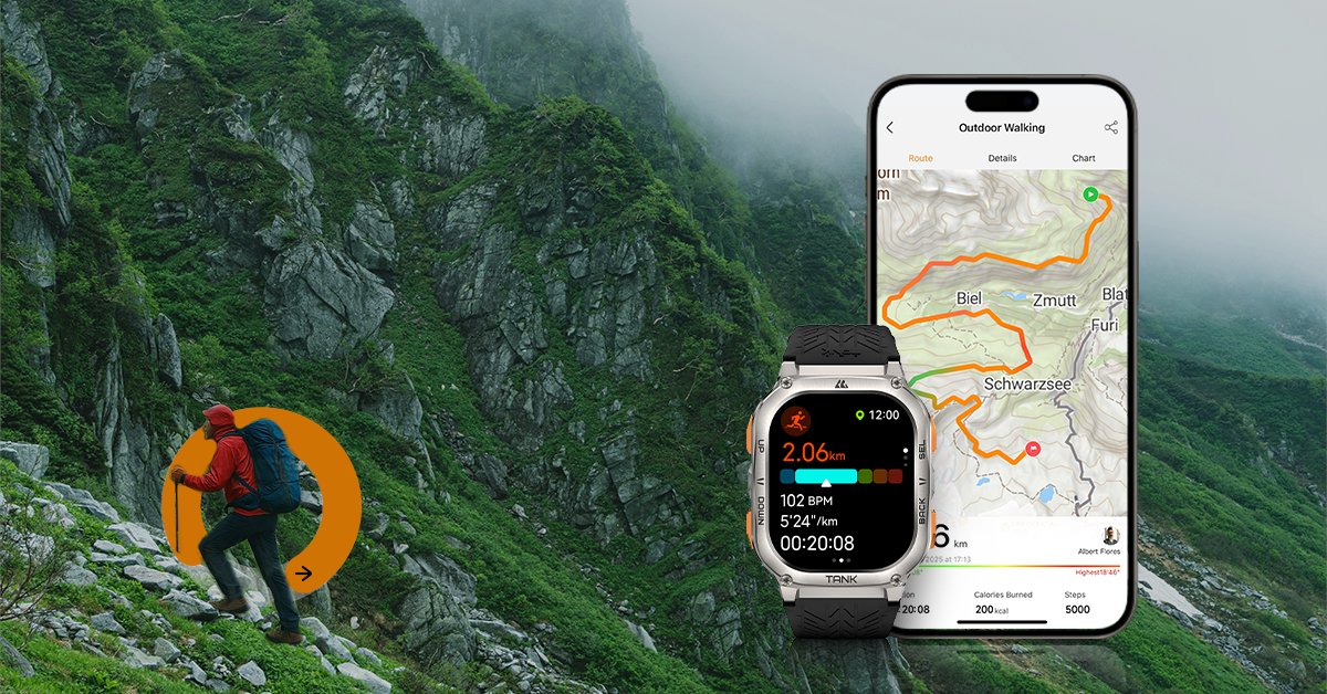 kospet_official's tweet image. 📍 5,000 steps · 2.06 km · 20 mins

 No rush. Just movement, breath, and calm. 🌿
 Synced tech, quiet mind.

#KOSPET #TANKM3ULTRA #SmartWalk #EcoLiving #StayConnected #MoveWithPurpose