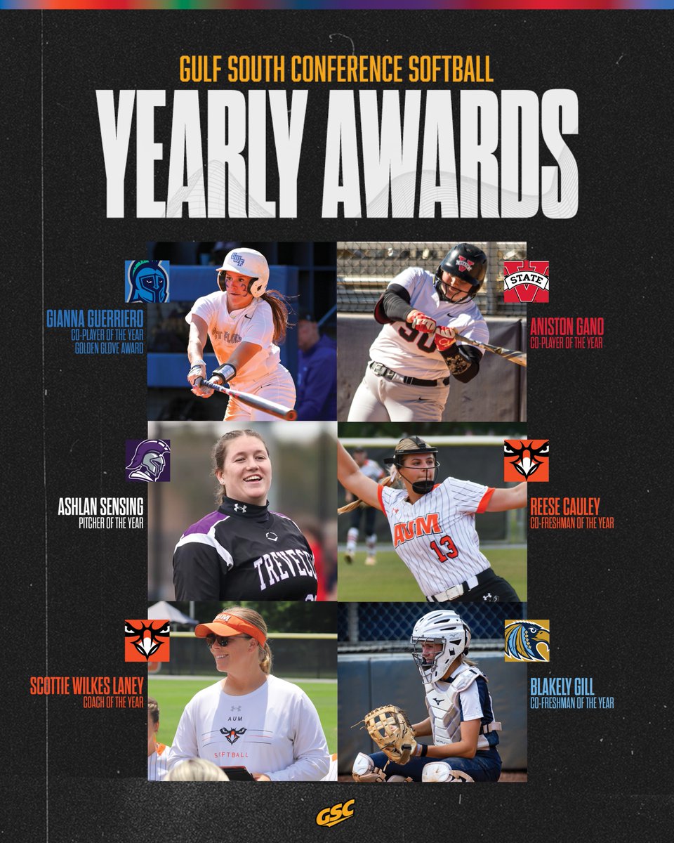 Before the first pitch of the #GSCsb Championship, we introduce this year's individual award winners 🏅🏆 

All-GSC Teams » gscsports.org/news/2025/4/30…