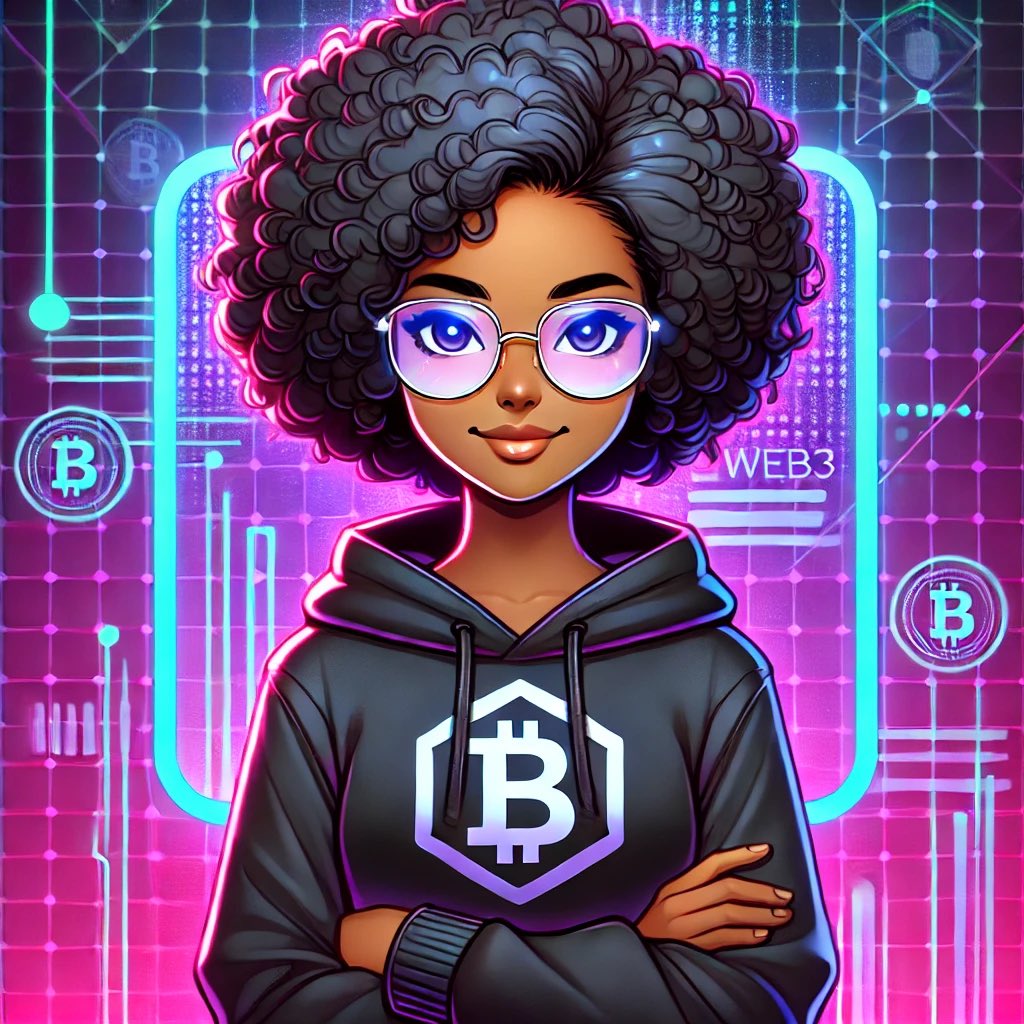 Faiza_maianini's tweet image. “Web3 isn’t just tech — it’s a chance for women to rewrite the rules and own the future.”
“She codes. She trades. She mints. She leads. 
“In Web3, glass ceilings don’t stand a chance — we’re building new systems from the chain up.”
#Web3nigeria #DAO #CodeTheFuture