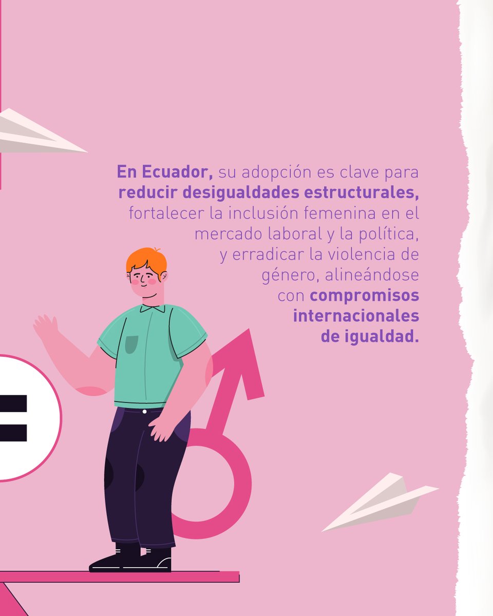 ¡Otros países avanzan, Ecuador se queda atrás!⚠️

Chile fortalece sus políticas para cerrar brechas de género, mientras aquí seguimos esperando justicia y equidad⚖
¡Basta de indiferencia! Exigimos acción para garantizar nuestros derechos💜
#UnidasPorNuestrosDerechos #powerwomen