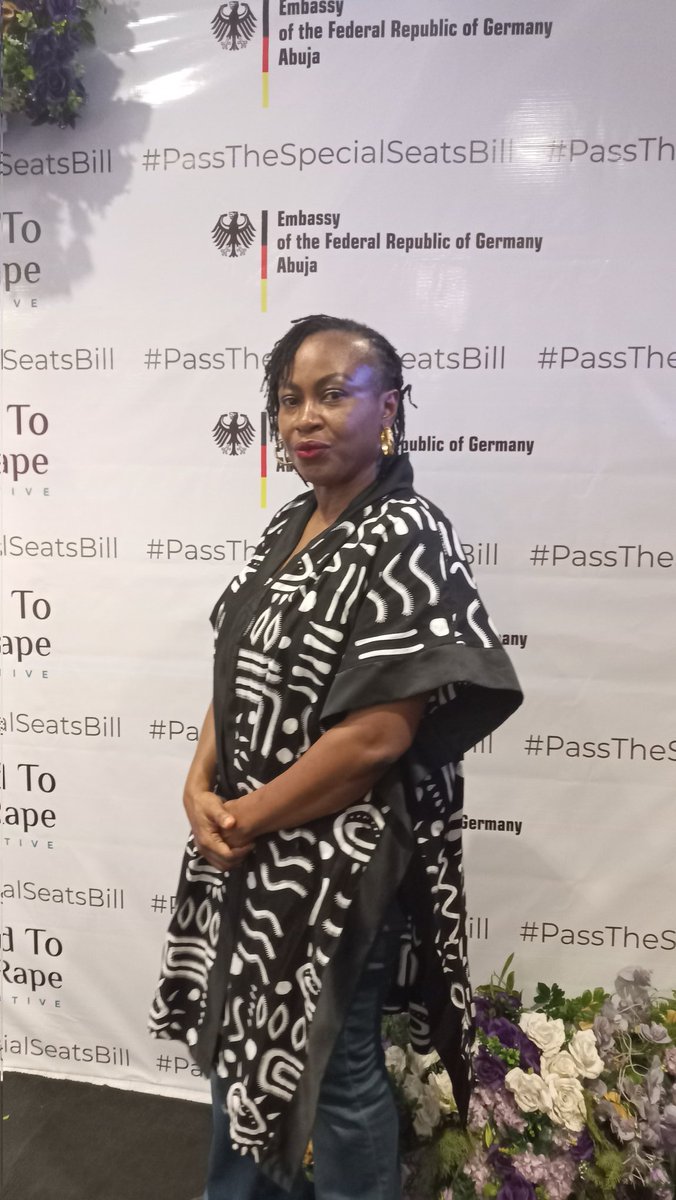 Brenda Anugwom (@beebbeea) on Twitter photo I spoke at the <a href="/StandtoEndRape/">S.T.E.R Initiative</a> event with supportfromthe <a href="/GERinNigeria/">Germany in Nigeria</a>
The advocacy to open up the political space for more women is a task for all of us #PassTheSpecialSeatsBill
<a href="/KukahCentre/">The Kukah Centre</a>
<a href="/womenfundng/">Nigerian Women Trust Fund</a>
<a href="/WRAPANG/">WRAPA Nigeria</a>
<a href="/FIDANigeria/">FIDA Nigeria</a> I spoke at the <a href="/StandtoEndRape/">S.T.E.R Initiative</a> event with supportfromthe <a href="/GERinNigeria/">Germany in Nigeria</a>
The advocacy to open up the political space for more women is a task for all of us #PassTheSpecialSeatsBill
<a href="/KukahCentre/">The Kukah Centre</a>
<a href="/womenfundng/">Nigerian Women Trust Fund</a>
<a href="/WRAPANG/">WRAPA Nigeria</a>
<a href="/FIDANigeria/">FIDA Nigeria</a>