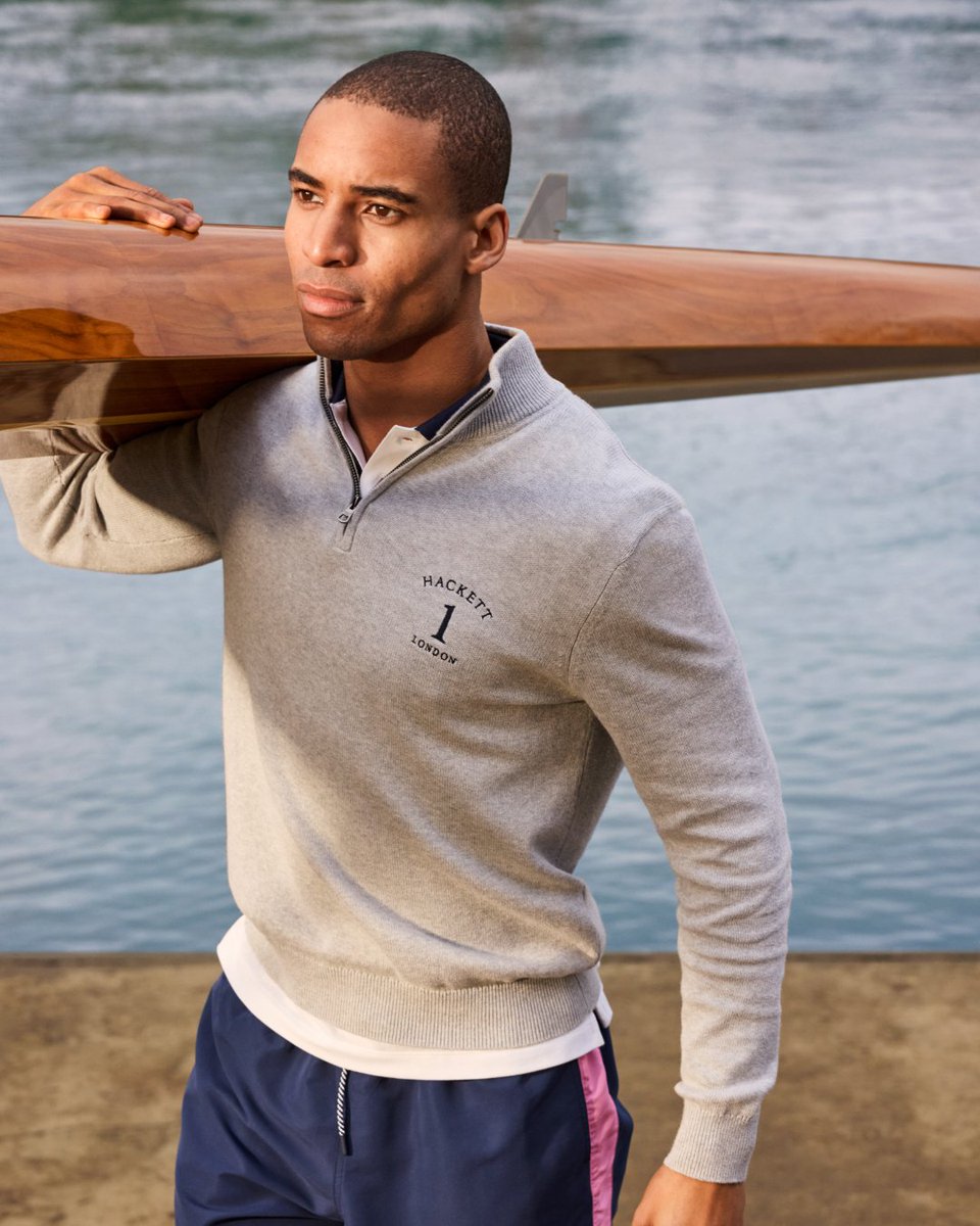 The Heritage half-zip knit, made with pure cotton and contrast colour trim details is perfect for casual layering.
#HackettHeritage #HowToHackett
bit.ly/4lPxteN