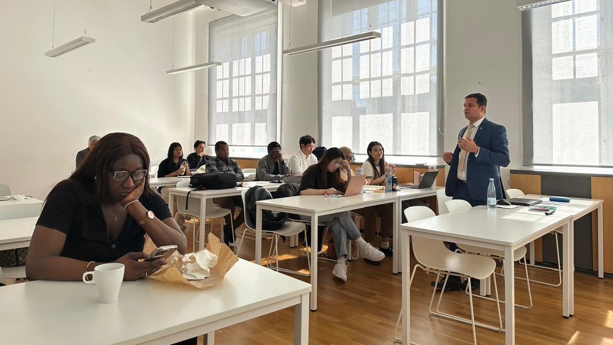 Mr. Kiran Thorat, our trader, recently delivered a series of lectures on “Strategic Management for Shipping Companies” at the World Maritime University (WMU), Sweden.

The sessions covered current strategic practices in shipping, with case-based discussions on ship operations,