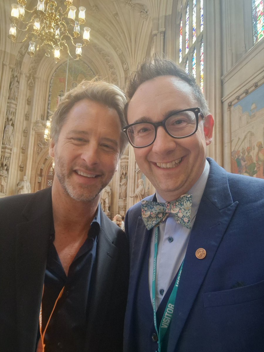 Met the One and Only Chesney Hawkes at Parliament today. Childhood hero!