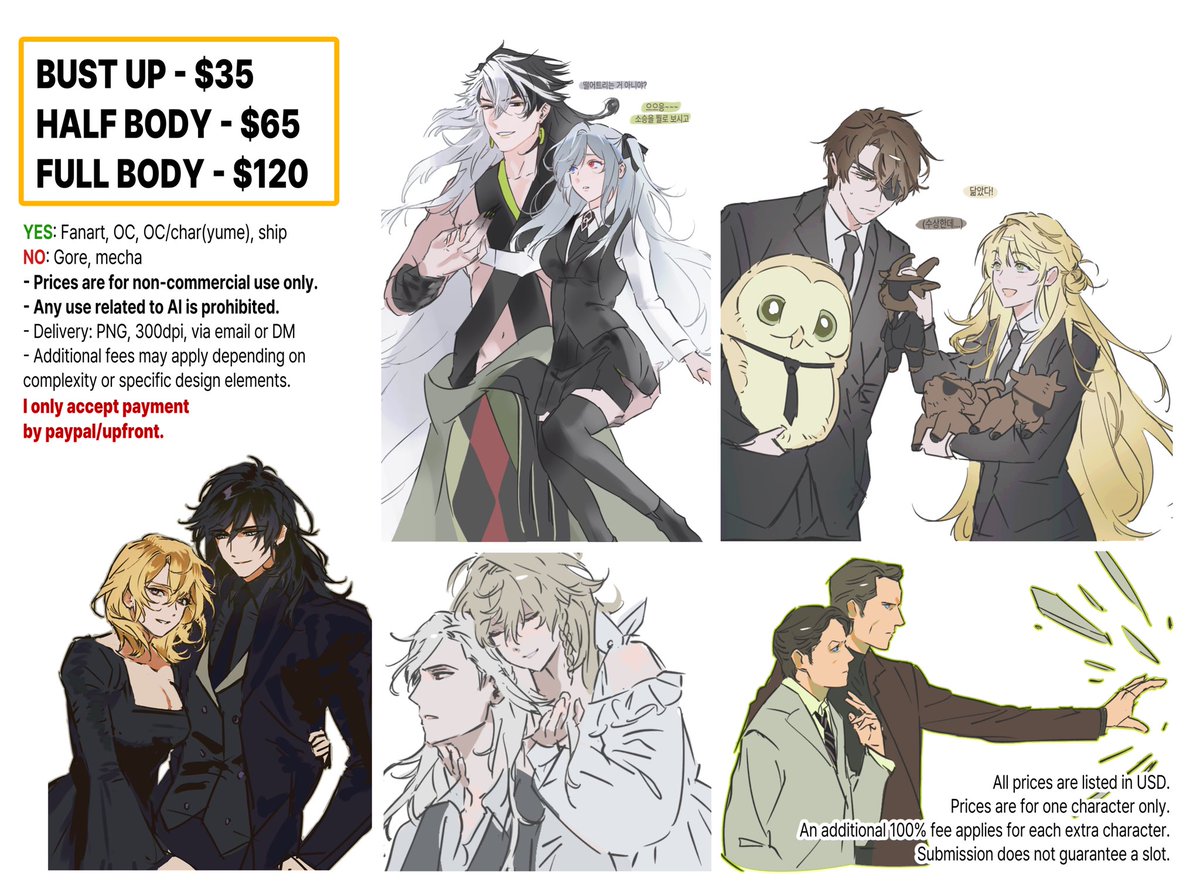 Dueh29's tweet image. Hi! I'm currently open for commissions.
If you're interested, feel free to email me at qncjr@gmail.com😄