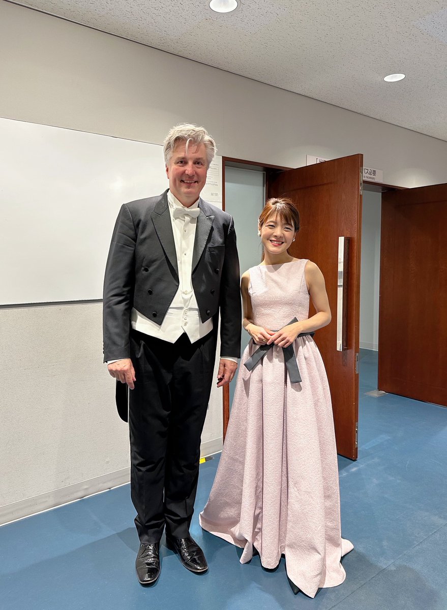 デンマーク国立フィルとの 名古屋公演、ぶじ終演！🎉 日本に到着した