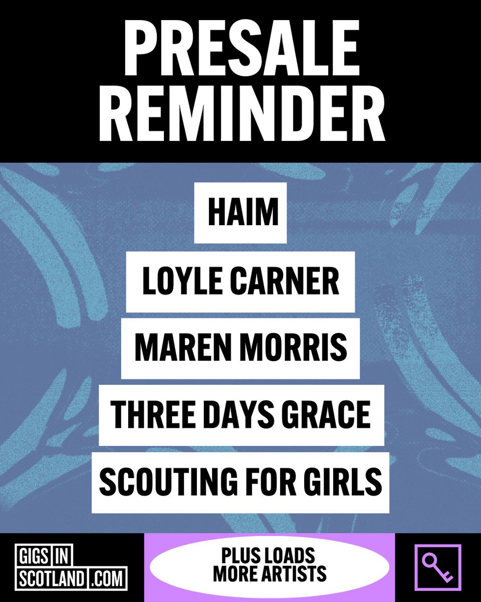 Gigs in Scotland tweet media