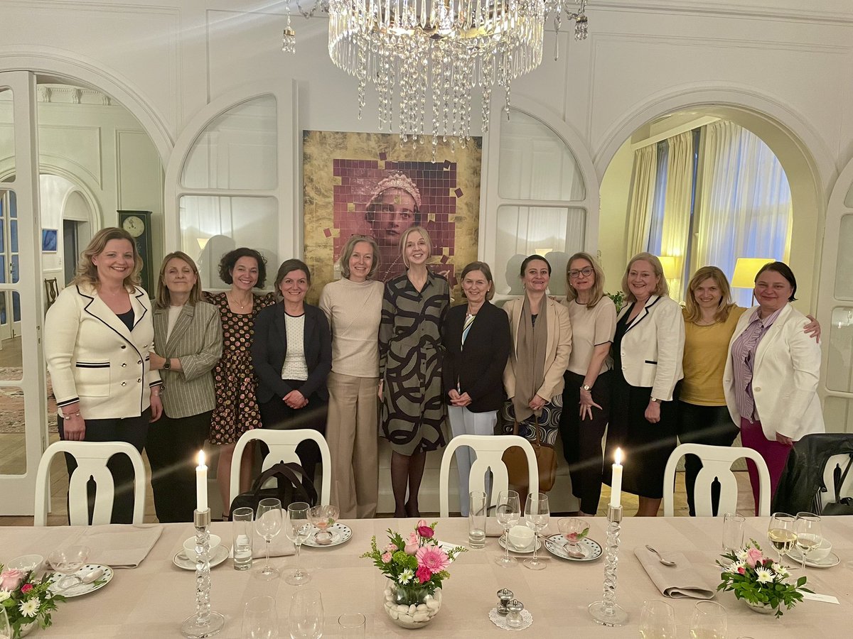 Sweden in EU (@swedenineu) on Twitter photo Yesterday, Ambassador <a href="/KarinEckerdal/">Karin Eckerdal</a> hosted female deputy permanent representatives at the Swedish residence in Brussels. #Coremère #WomenInLeadership Yesterday, Ambassador <a href="/KarinEckerdal/">Karin Eckerdal</a> hosted female deputy permanent representatives at the Swedish residence in Brussels. #Coremère #WomenInLeadership