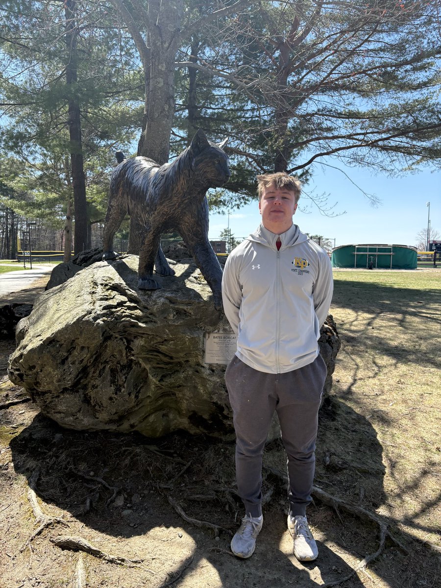 Loved being able to see Bates College and thank you <a href="/coachwehrhahn/">Matt Wehrhahn</a> for showing me how the program is. <a href="/kpwarriors/">King Philip Football</a>