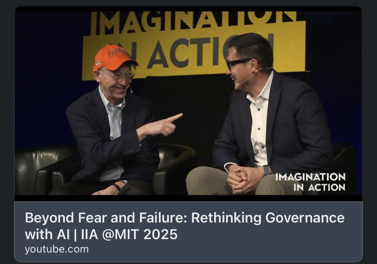 Alvin Wang Graylin (@agraylin) on Twitter photo Have a watch of the fun hybrid panel I had with open source legend, #BobYoung (<a href="/RedHat/">Red Hat</a>) and Karl Zhao (<a href="/deepseek_ai/">DeepSeek</a>) from the IIA #AI Conference at <a href="/MIT/">Massachusetts Institute of Technology (MIT)</a> discussing #Open vs #Closed Source AI, digital #consciousness and AI #governance. The beginning was a bit #unscripted as we Have a watch of the fun hybrid panel I had with open source legend, #BobYoung (<a href="/RedHat/">Red Hat</a>) and Karl Zhao (<a href="/deepseek_ai/">DeepSeek</a>) from the IIA #AI Conference at <a href="/MIT/">Massachusetts Institute of Technology (MIT)</a> discussing #Open vs #Closed Source AI, digital #consciousness and AI #governance. The beginning was a bit #unscripted as we