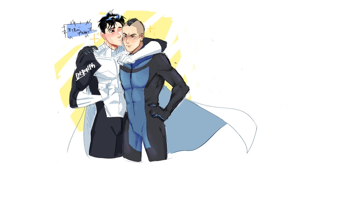 dt___ralph's tweet photo. – My Q Mark and my friend's Mark
#QMark #QMarkGrayson #invincible #VariantsMark #invinciblefanart https://t.co/e9WOqrxeTV
