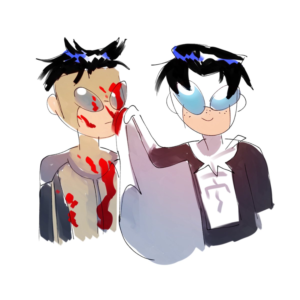 dt___ralph's tweet photo. – My Q Mark and my friend's Mark
#QMark #QMarkGrayson #invincible #VariantsMark #invinciblefanart https://t.co/e9WOqrxeTV