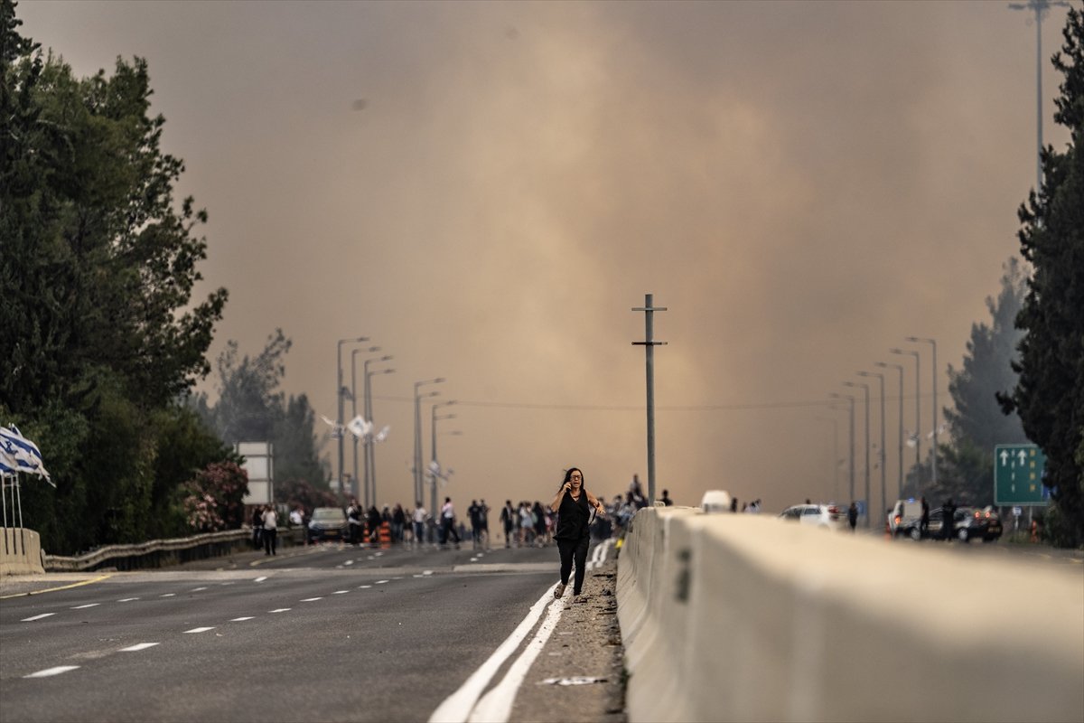 İsrail yanıyor. 🔥