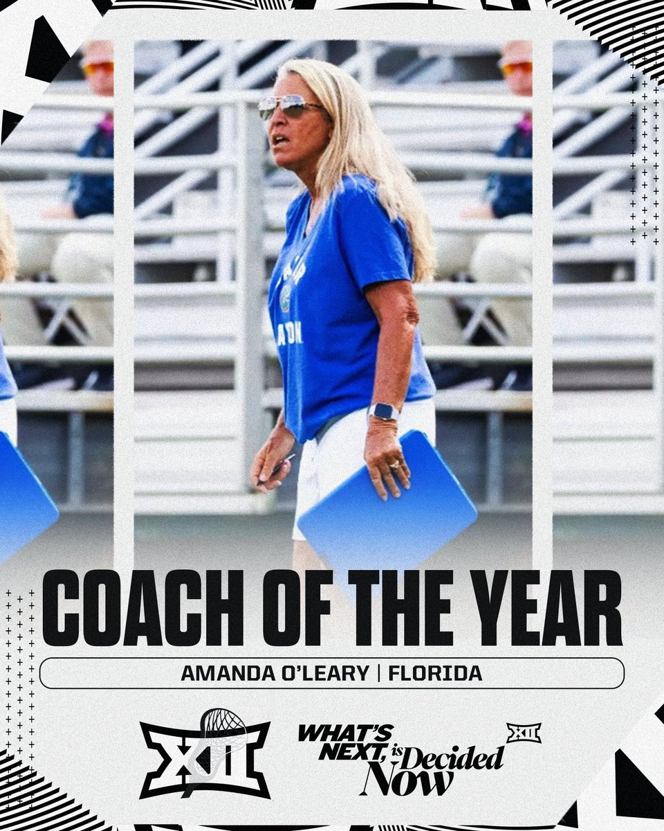 2025 Big 12 Lacrosse Coach of the Year ⭐️

Amanda O'Leary | <a href="/GatorsLAX/">Gators Lacrosse</a>