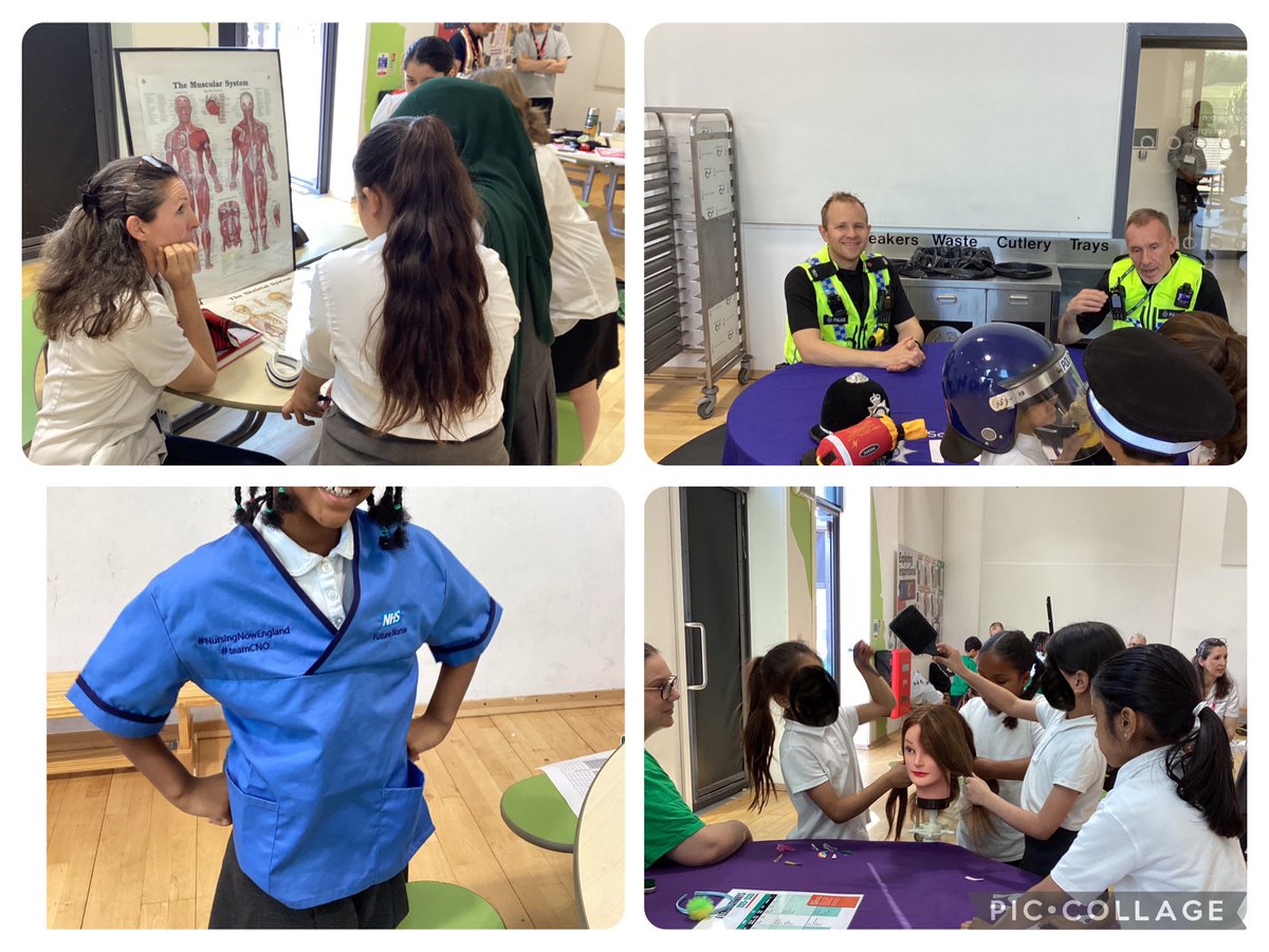 What an amazing day in the primary phase, our children have been engaging in the fantastic careers fair organised by Miss Kirby, starting to get ideas about what they want to be when they grow up! All part of our careers week. Thank you to all the volunteers  #ProudtobeOADV