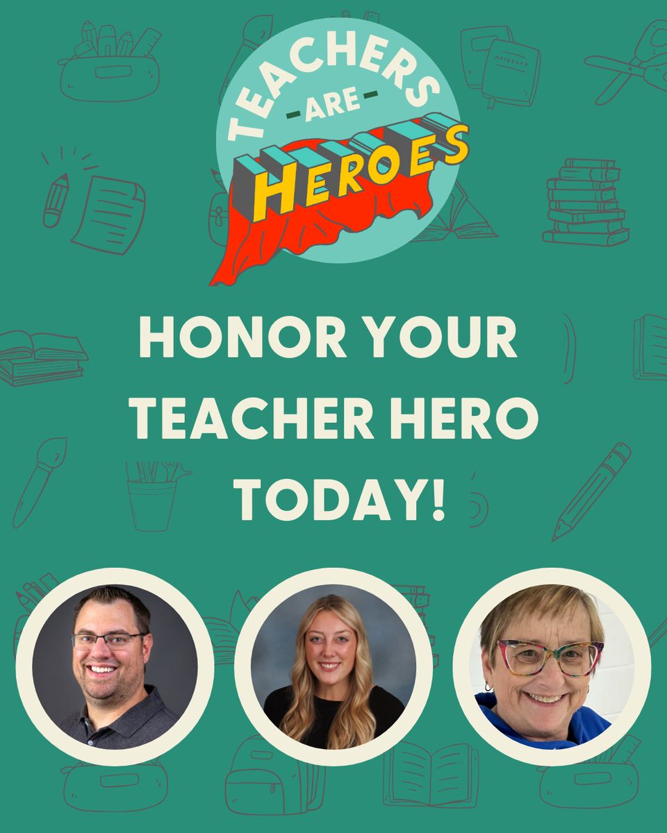We are in the last few hours to be part of our Teachers Are Heroes campaign! ⌛ 

Don’t miss your chance to support rural educators who are making a difference every day. 🎉 #TeachersAreHeroes

Give now: givebutter.com/teachers-are-h…