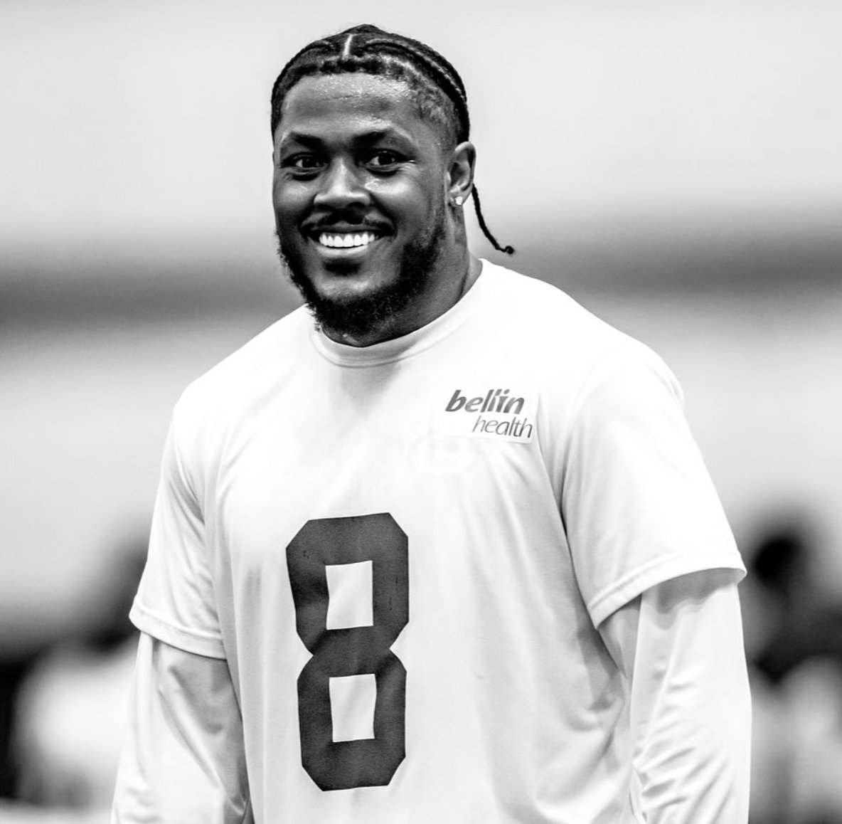 Josh Jacobs is CHEESIN to be back with his teammates