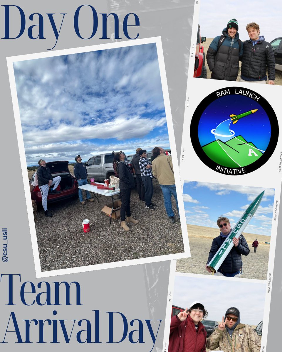 CSU_USLI's tweet image. Day One of Competition: Team Arrive Day + Launch Readiness Reviews!