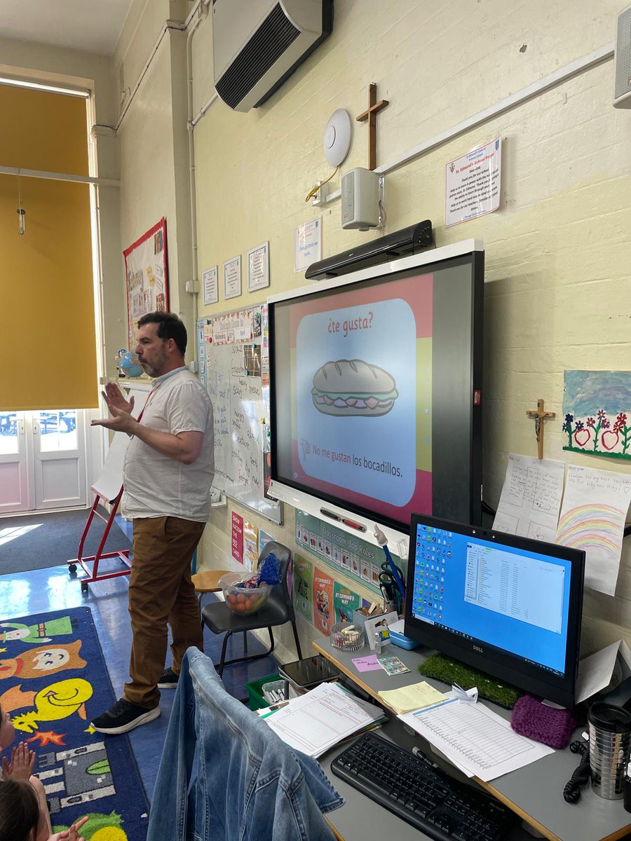 ¡Fenomenal! Spanish provision St Edmund's RC Primary School on the Isle of Dogs. #PrimaryMFL #Spanish #TowerHamlets 🇪🇸🗣️🎉