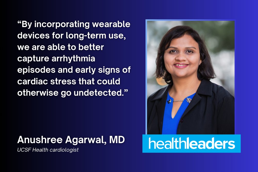 HealthLeaders's tweet image. Researchers at the University of California San Francisco (@UCSFHospitals) are enrolling mothers-to-be in a #RemotePatientMonitoring study aimed at analyzing how #pregnancy affects heart health. Hear more from Anushree Agarwal, UCSF cardiologist, here: healthleadersmedia.com/innovation/new…