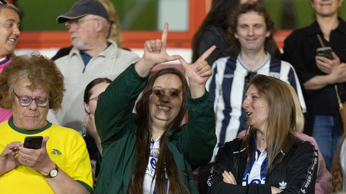 You helped roar us to a trophy, Baggies! 💙🤍

Thanks so much for your support in midweek and throughout the season! 🫶